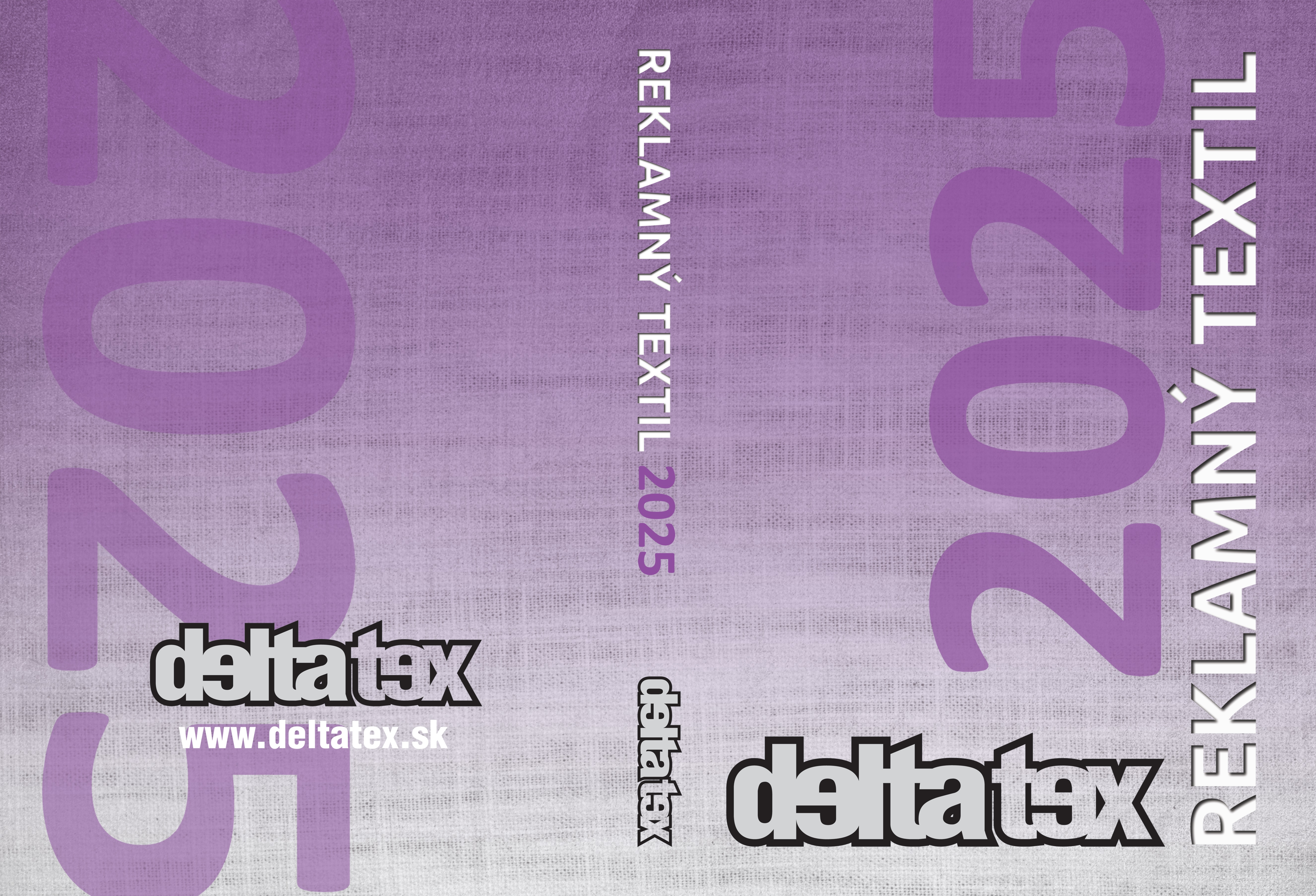 DELTATEX reklamný textil 2025