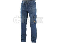 Kalhoty jeans CXS ALBI, pnsk, modr